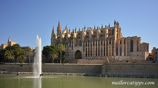 Die Kathedrale „La Seu“ in Palma de Mallorca