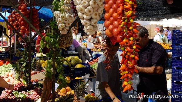 Wochenmarkt auf Mallorca Wochenmarkt auf Mallorca